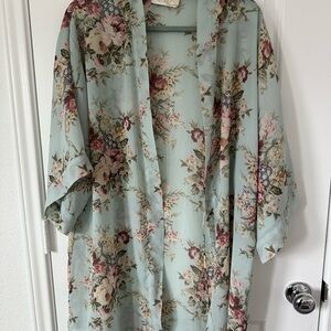Vintage Victoria's Secret Floral Robe